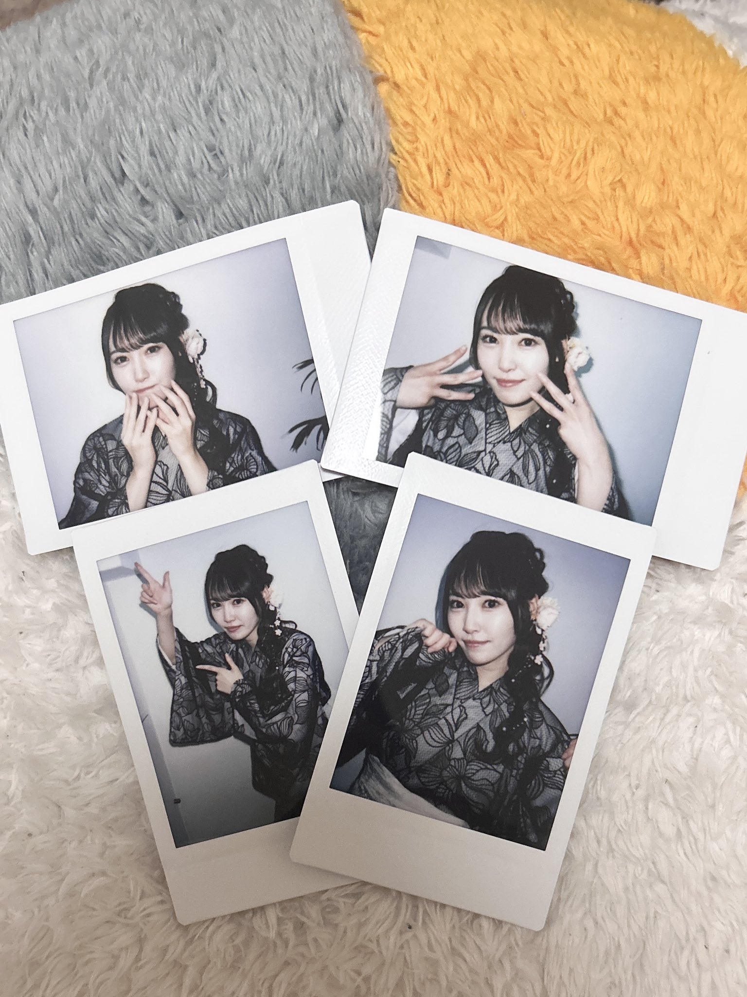 ReoNa サイン入り　チェキ　浴衣　デビュー前 冬野れい on X: 