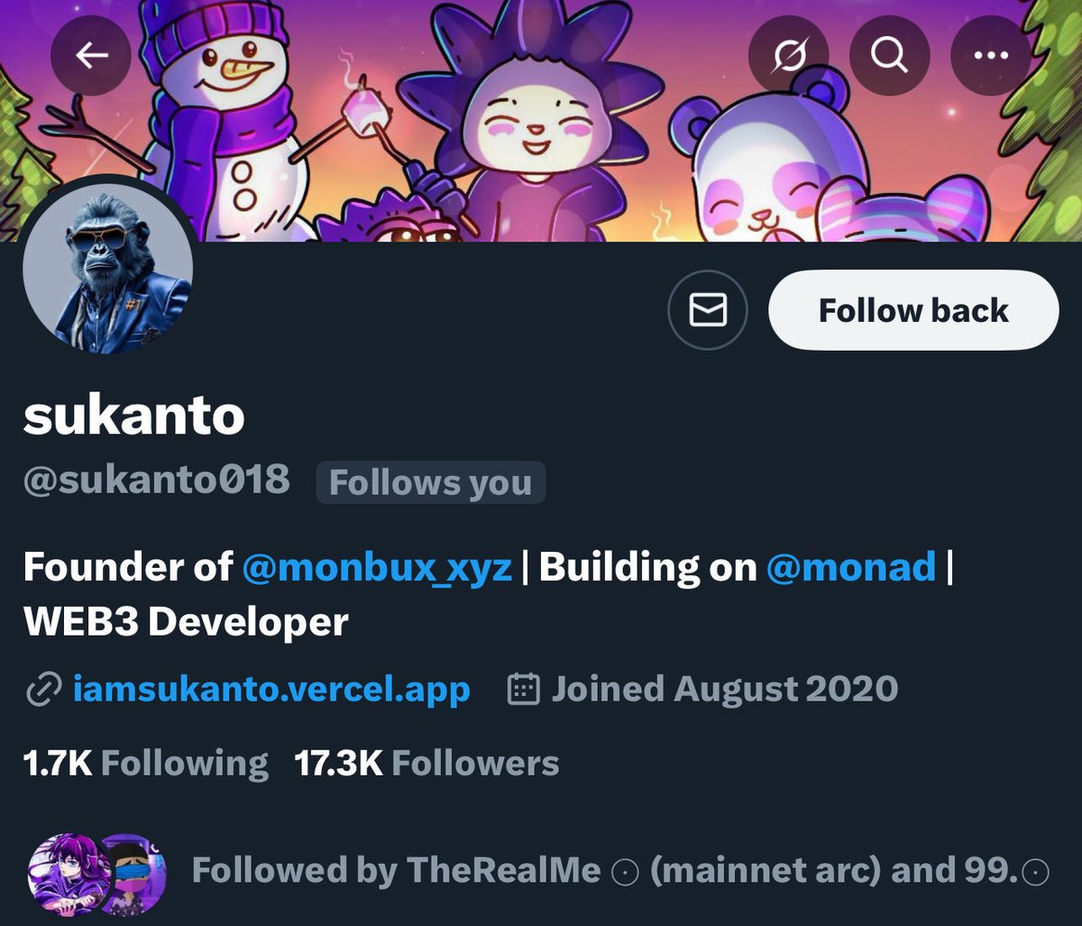 Orangee_0099's tweet photo. Gmonad @monad 

@sukanto018 following me 💜 https://t.co/6eAs9Lrmfj