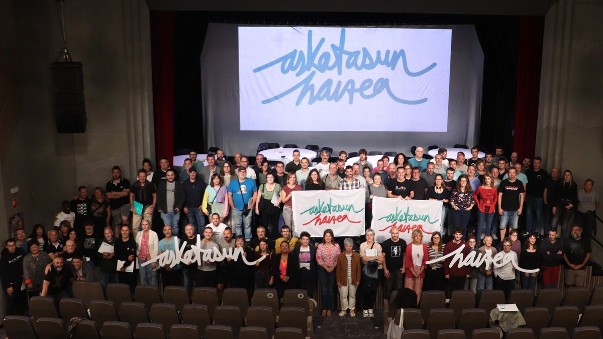 Ez dago #AskatasunHaizea|ren nazioa geldituko duenik.

Azaroak 22 • Bilbo • 17:30 • Manifestazio Nazionala