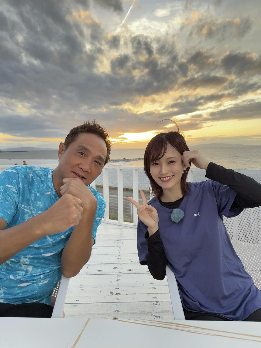 doux_hvit's tweet image. sayaka__714
instagram.com/sayaka__714/p/… #山本彩
竹原慎二さんと大阪・泉南をロケした「#チャリキシャ」
オフショットをどうぞ☺️🚲🐬
⁡
#大阪 #泉南 #サイクリング #櫓怖かった