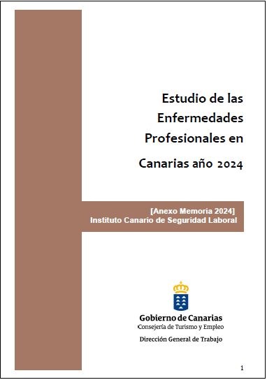 ICASELcanarias's tweet photo. Dispones de una nueva publicación en nuestra página web: 

📕 Estudio de las Enfermedades Profesionales registradas en Canarias durante 2024

🔗 https://t.co/6QZgVX58Cd

Más información en nuestra página web:

🌐 https://t.co/eBH6A3FZ44

#SST #PRL #EEPP #ICASEL https://t.co/apckG1TS09