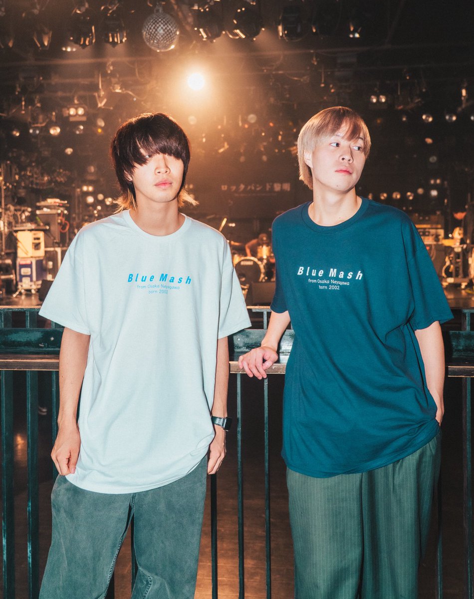 Blue Mash Tシャツ 新グッズ info】 ○ハイライトTシャツ¥3,000- (L/XL) ○なみなみ