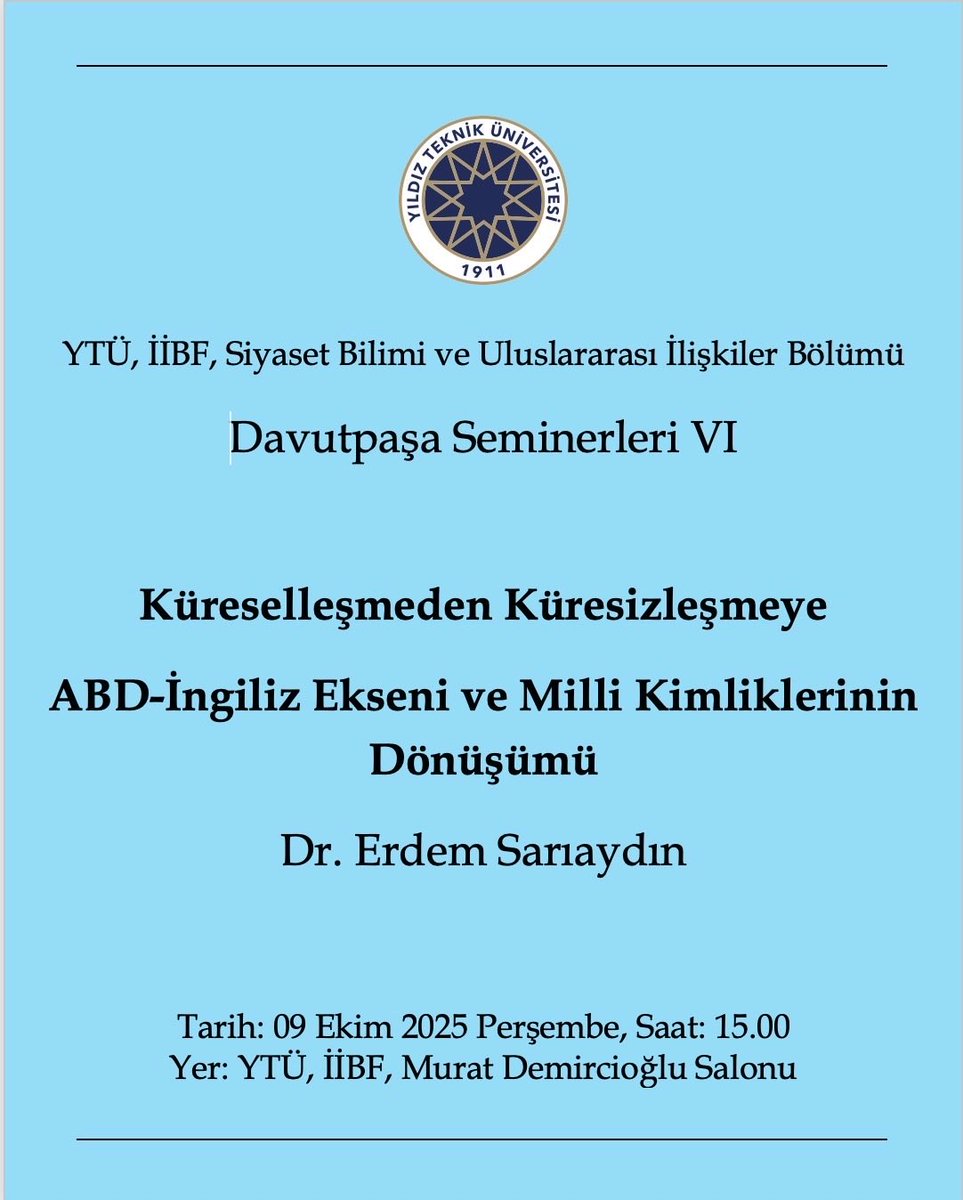 Davetlisiniz…
