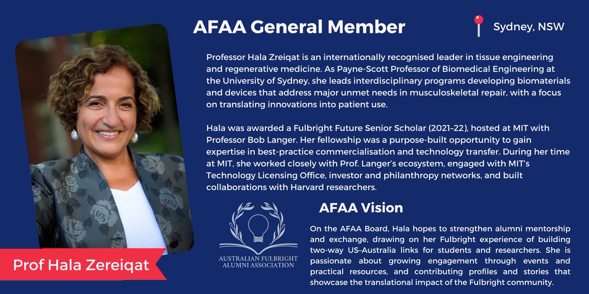 Australian Fulbright Alumni Association (AFAA) tweet media
