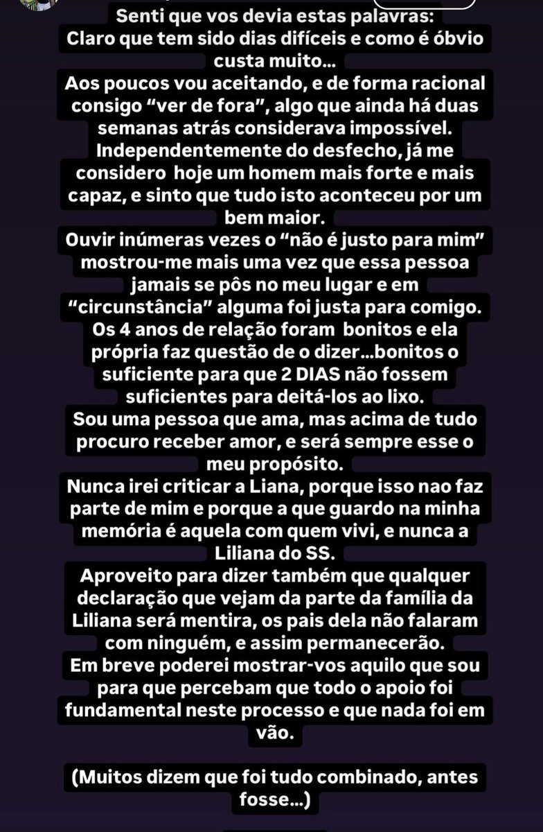 O Zé.

O Zé que amou, não esqueceu mas percebeu que se livrou. #SSTVI

O Zé. ❤️