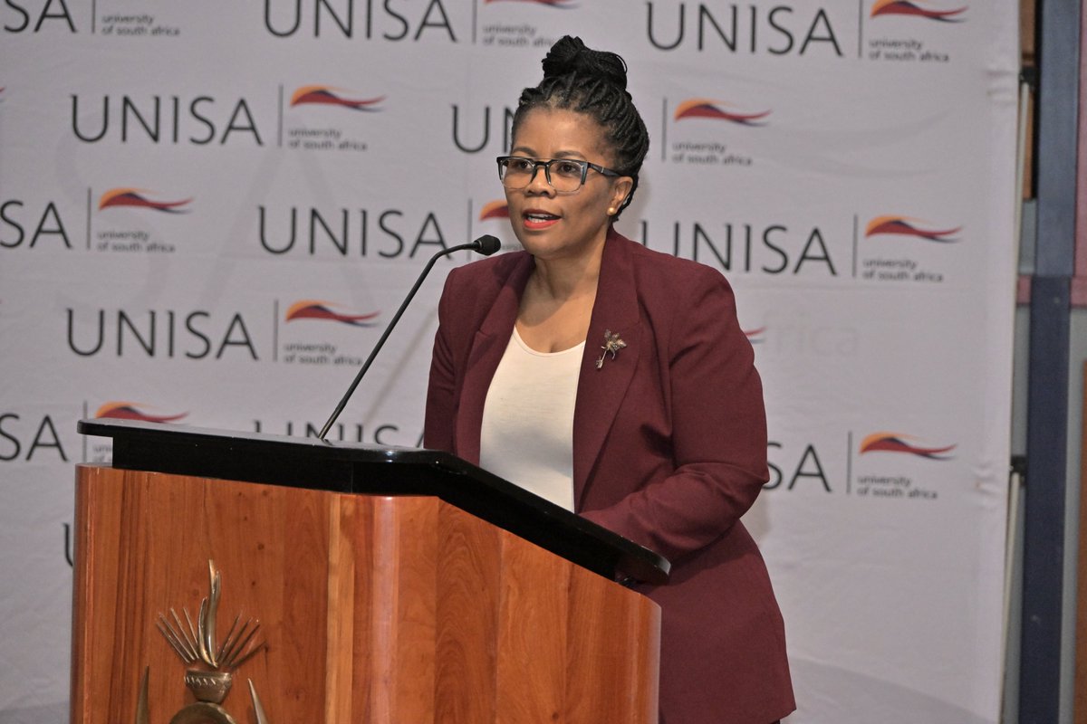 In her address at the #StudentpreneursIndaba, Prof Puleng <a href="/LenkaBula/">LenkaBula</a> reminded us that wealth gained dishonestly fades quickly, but wealth built ethically sustains generations. She emphasized that success should not only make us proud the way we achieve it must make us proud too.