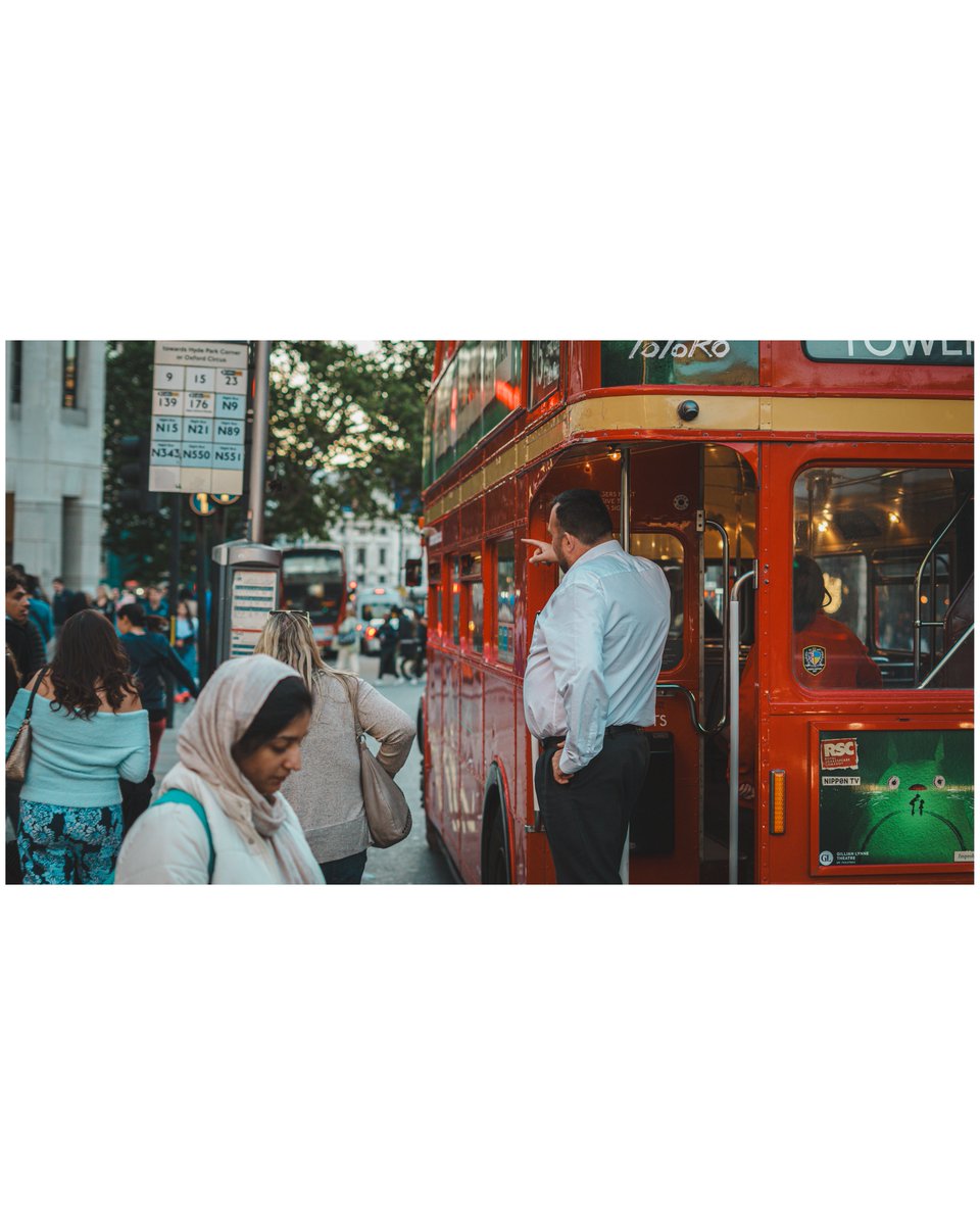 maciej_murawski's tweet image. The Routemaster

/ a repost due to TwiX&apos;s image artefacts bug... /
 
A classic London scene, complete with a heritage Routemaster bus. A little slice of history on the move.

There&apos;s quite a lot going on in this image, but I have to confess that these candid, close-up,…