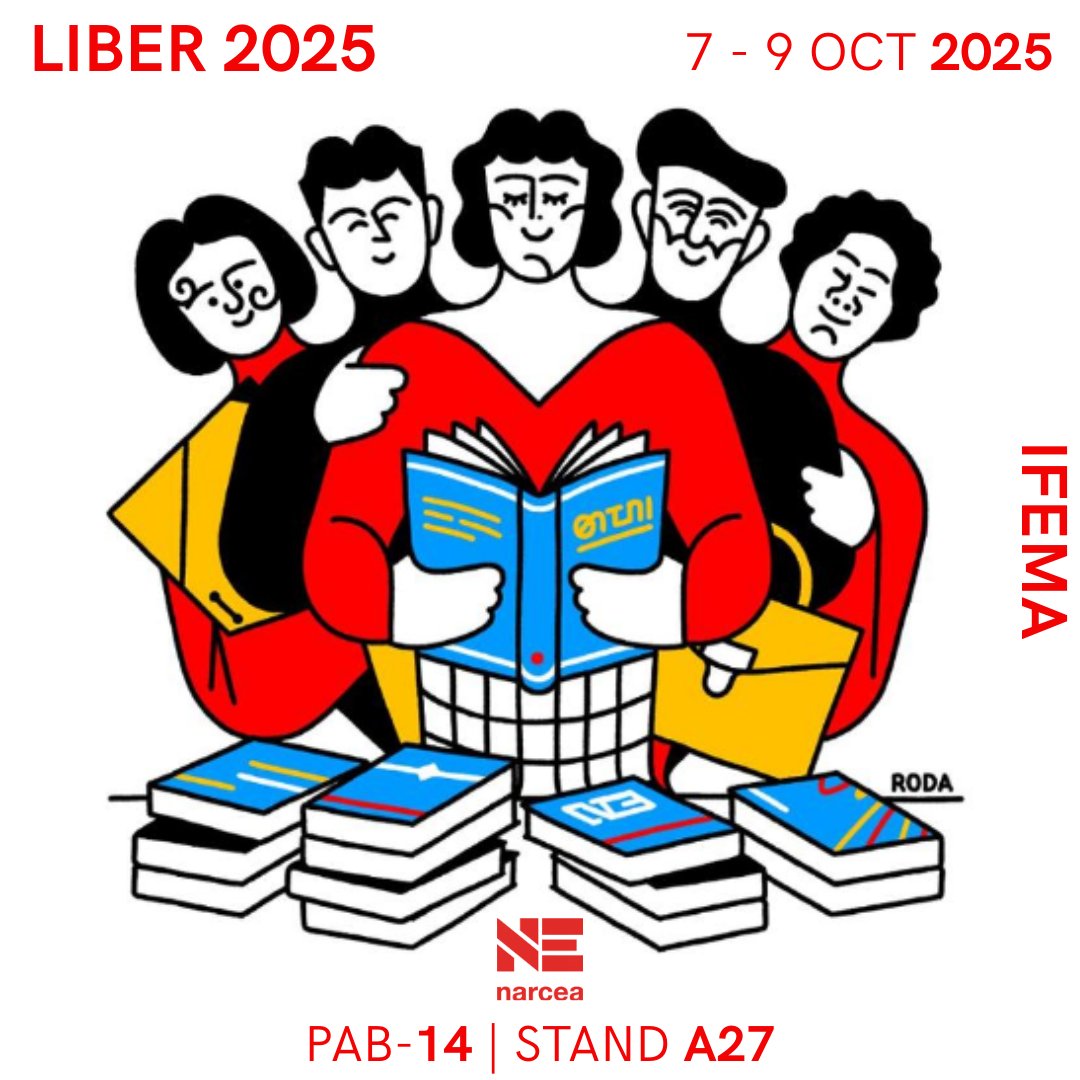 📚✨¡Hoy comienza LIBER 2025 en IFEMA (Madrid)!

📍NARCEA estará en el Pabellón 14 | Stand A27, dentro de la Asociación de Editores de Madrid

🤝Ven a descubrir nuestras novedades y hablar de educación e innovación pedagógica

#LIBER2025 #educación #IFEMA