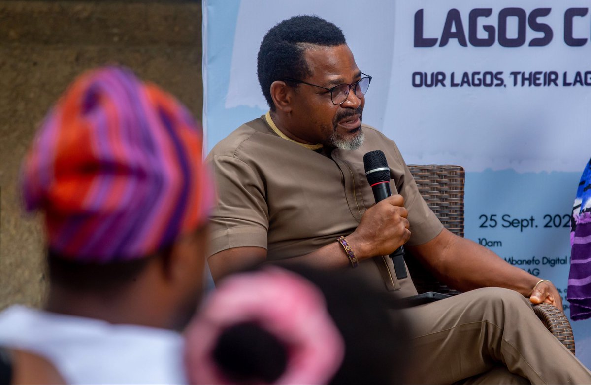 RethinkingCI's tweet image. Colonial history is the root of Nigeria’s challenges.” – Prof. Kayode Esuola at #LagosFilmColloquium 2025. 

Documentaries can rewrite skewed narratives. Let’s use film &amp;amp; media to educate &amp;amp; decolonise!
 
#DecolonizeLagos #LagosHistory