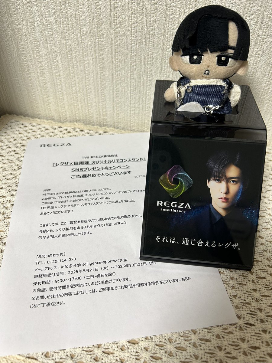 レグザ(REGZA) 目黒蓮×レグザ オリジナルリモコンスタンド 目黒蓮