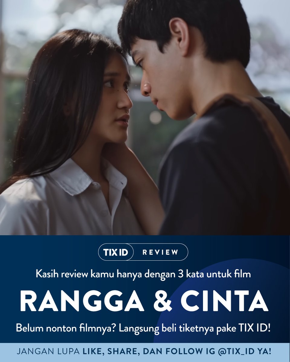 tix_id's tweet image. Buat kamu yang udah nostalgia masa SMA bareng Rangga dan Cinta, yuk share dulu review kamu di kolom komentar!

#TIXID #Bioskop #RanggadanCinta #JadwalBioskop