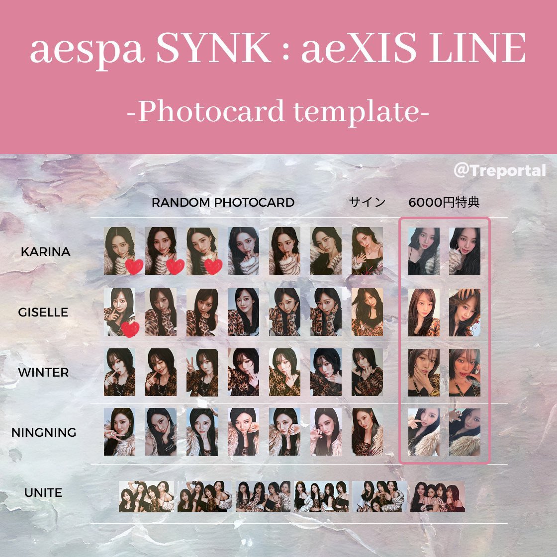 jis33xx's tweet photo. #aespa #エスパ #交換 #トレカ
ランダムフォトカード

譲:ウィンター⭐️ 全員
求:画像２枚目♡マークのジゼル🌙 カリナ💙

郵送交換を希望しております📮
交換可能な方がいらっしゃいましたらお声がけ下さい🙇🏻‍♀️ https://t.co/6IfZxI8utt