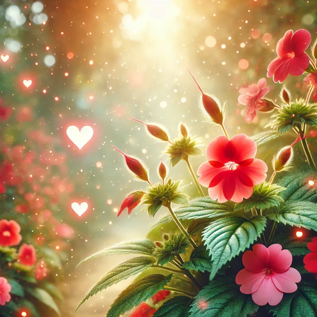 🌱10月6日　お誕生花×ハッピーマネー🌱

本日お誕生日の方、おめでとうございます！

🌸本日のお誕生花は「ホウセンカ」
🌿花言葉は「私に触れないで」「短気」
＊＊＊

真っ赤やピンクの花を咲かせるホウセンカは、熟すと実がはじけるユニークな姿をしています。