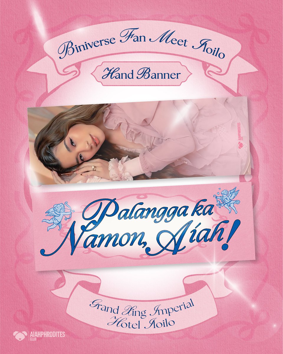 Get ready, Honeys and Blooms! 🩵

Catch #BINI at Biniverse Iloilo on Oct 11, 2025 at Grand Xing Imperial and grab your free Aiah banners from APC and <a href="/TEAMBLOOM_BCD/">TEAM BLOOM BACOLOD</a> 

Cheer loud, proud &amp; full of love for our Nation’s First Love. See you! ✨

#BINIverseIloilo 
#AiahphroditesClub