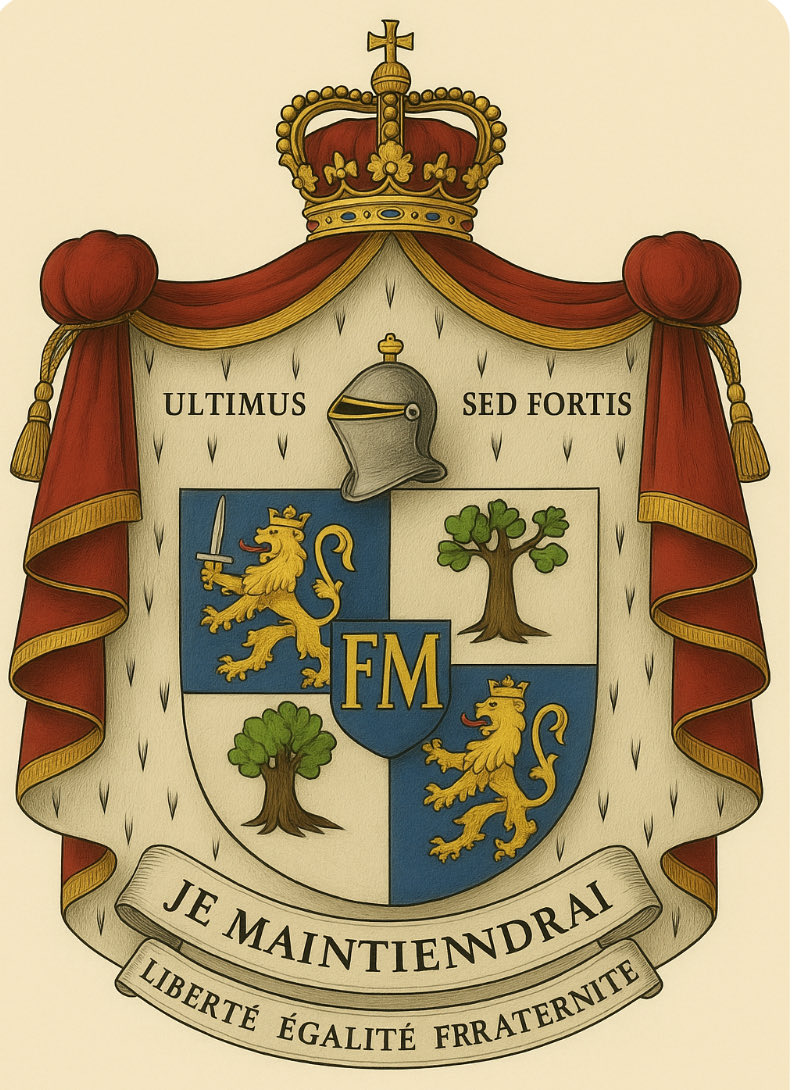 Mijn eigen familie wapen
Misschien vastleggen? Blazoen heet het conform ChatGPT.