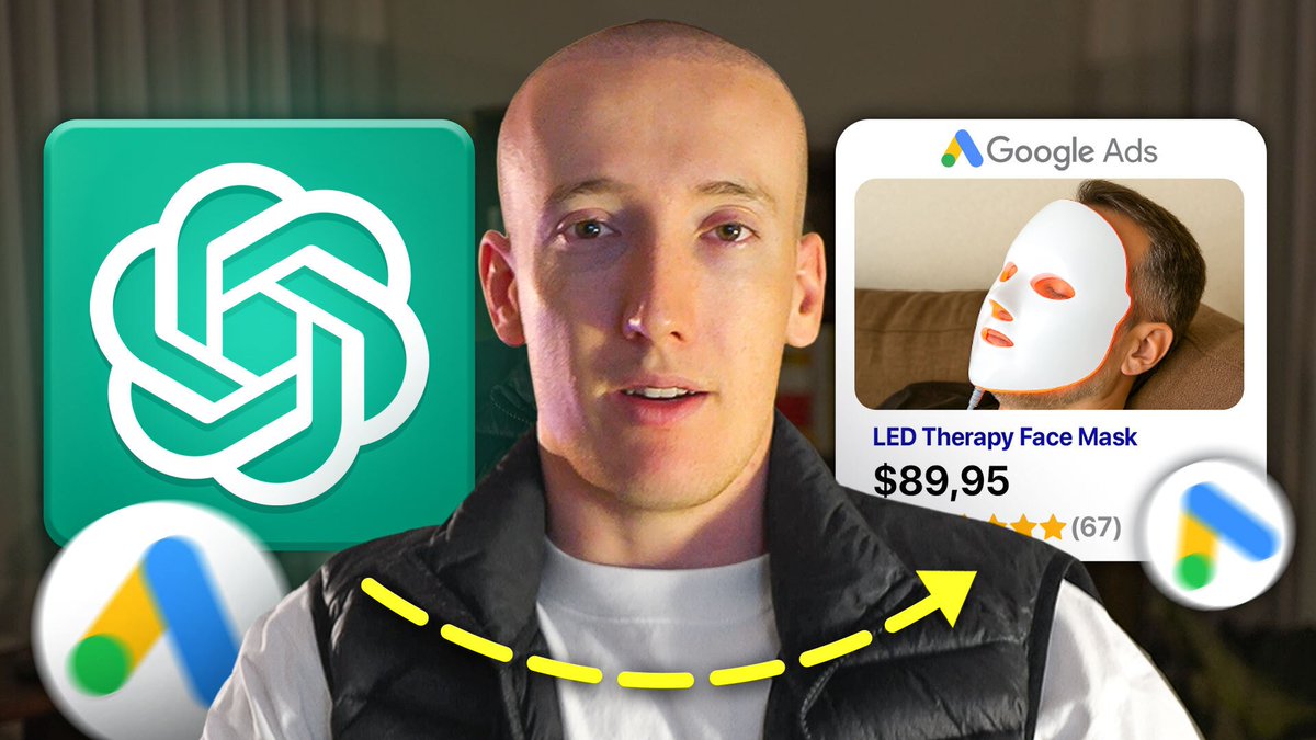 Most brands spend weeks and thousands of dollars on Google Ads creatives.

But now with AI, you can do it in minutes.

We just dropped a video showing our 4-step process to make winning ads using ChatGPT.

Look up "Jackson Blackledge" on YouTube to watch.