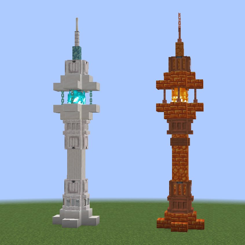 炎の街灯
やっぱ棚ブロックめちゃいい
#Minecraftbuilds #minecraft建築コミュ