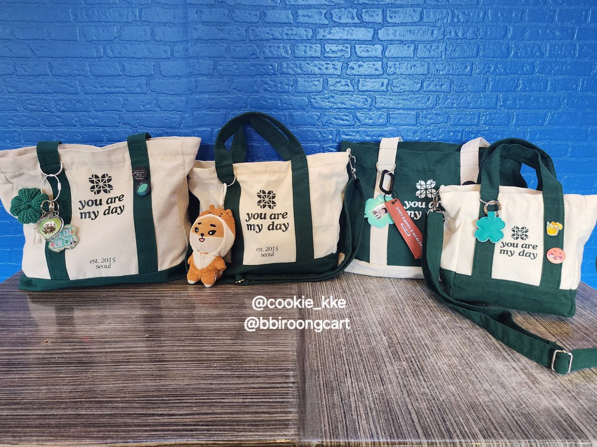 eyes here my days! 👀🍀  pre-order for ita bag &amp; yamd tote bag designs will drop on oct 10 (fri), 6PM. 🛒 form will be posted on my bns acct <a href="/bbiroongcart/">비니 🍋</a>. this is the last batch before the manila concert. please reply below to be included in the tag list! ✨️ #DAY6 #데이식스