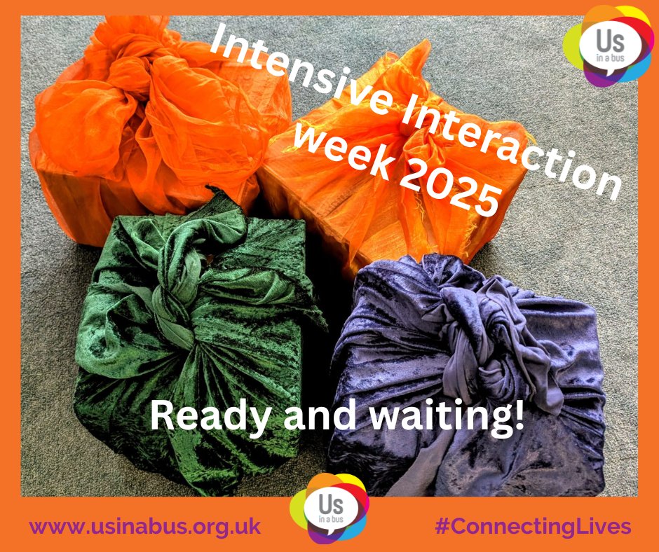 UsInABus's tweet image. Keep your eyes peeled for the unboxing.

#learningdisability #connectinglivessince1990 #intensiveinteraction #charity #disability #specialneeds #PMLD #autism #disabilityawareness #intensiveinteractionweek2025