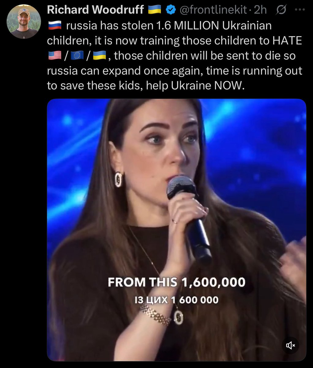 GabeZZOZZ's tweet photo. Now it’s 1.6 million children 🤡 https://t.co/M7BtqNbuJJ