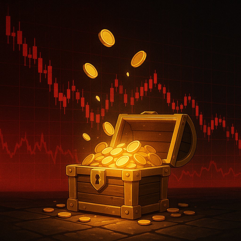TokenHuntersApp's tweet image. Charts can crash. Tokens can dump. 📉

But the streets? They never stop printing. 🌍💰

Hunters don’t chase pumps,
we chase chests, loot, and $HUNT IRL. 🧭🔥

Touch grass. Stack treasure.

Stay degen. ⚡

#TreasureHunters #TokenHunters #PlayToEarn #GameFi #Web3Gaming #Web3Games