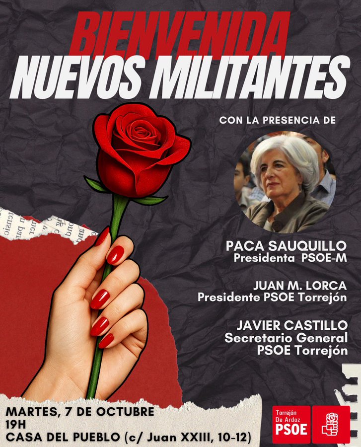 Foto cedida por PSOE Torrejón