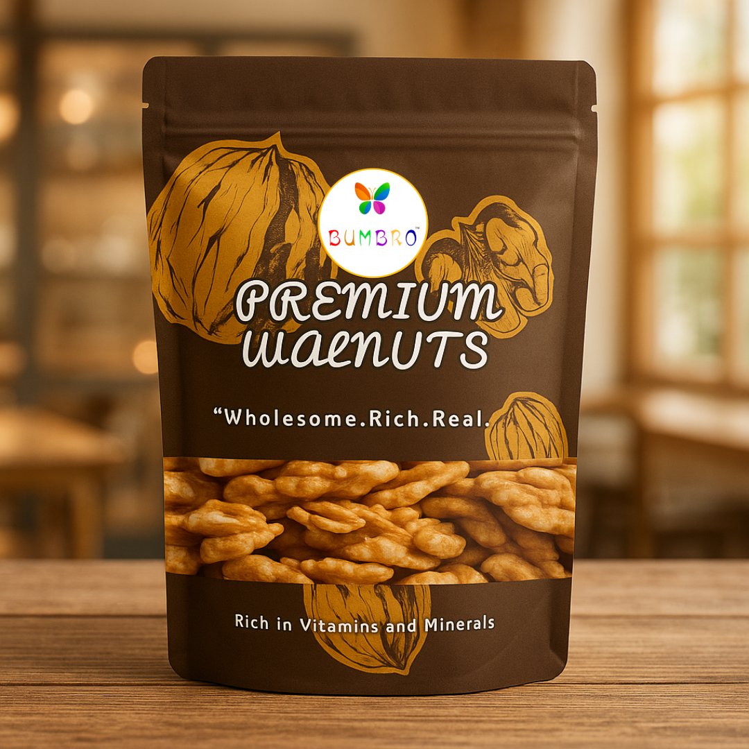 ShreeBalajiPV's tweet photo. ✨ Wholesome. Rich. Real. 📷Fuel your day with the crunch of BUMBRO Premium Walnuts 📷 📷 Grab yours today & snack smart! #PremiumWalnuts#HealthySnacking #Bumbro #Superfoods #EatClean #WholesomeGoodness #HeartHealthy #NaturalSnacks https://t.co/wLojDv3p66
