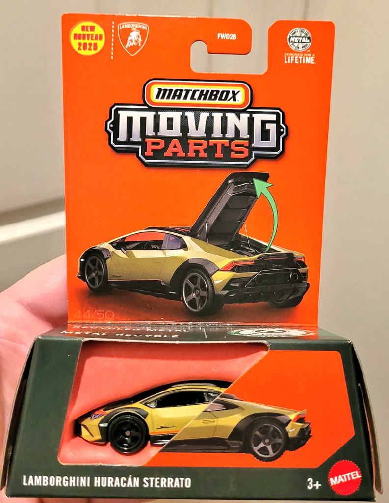 DIECASTANDLIFE's tweet image. 🔥🔥🔥🔥🔥🔥🔥New 2025 Matchbox Moving Parts🔥🔥🔥🔥🔥🔥🔥 A great selection for 2025. Matchbox Super Chase 1965 Land Rover Gen II Pickup, Tesla Cybertruck, 2024 Toyota Sequoia TRD PRO, and the Lamborghini Huracan Sterrato. 💯💯💥💥👍👍 ❤️Thank you all always❤️ Happy hunting to…