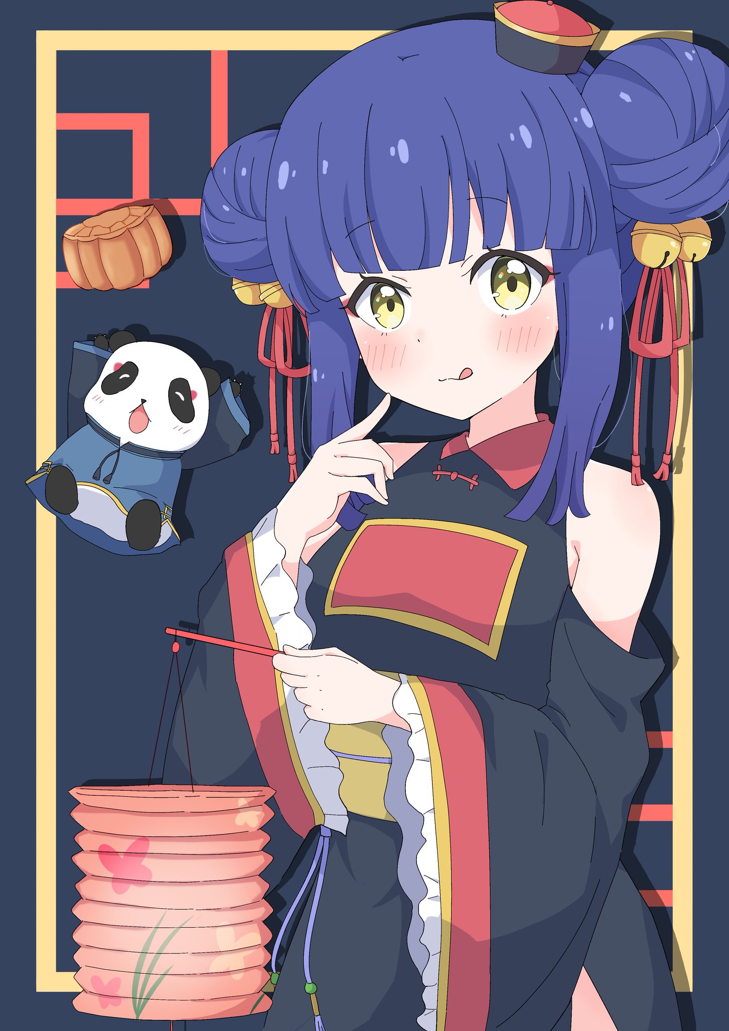 ネコババ エンチャンテッド 編みにゃんず☆黒猫姉弟のトットちゃん☆ No.145 | はちもも雑貨店