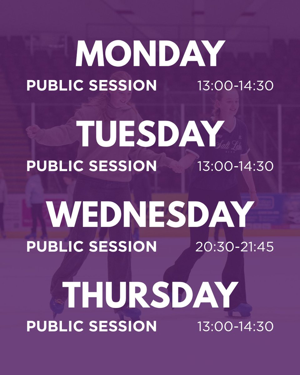 VindicoArena's tweet photo. What’s On This Week at Vindico Arena ⛸️

Looking for something fun to do in Cardiff? We’ve got you covered:

✨ Public Skate Sessions
Glide into the week – perfect for all ages and abilities!
👨‍👩‍👧‍👦 Friday Family Skate
Start the weekend with quality family time on the ice. https://t.co/5gx0Ht3l2I