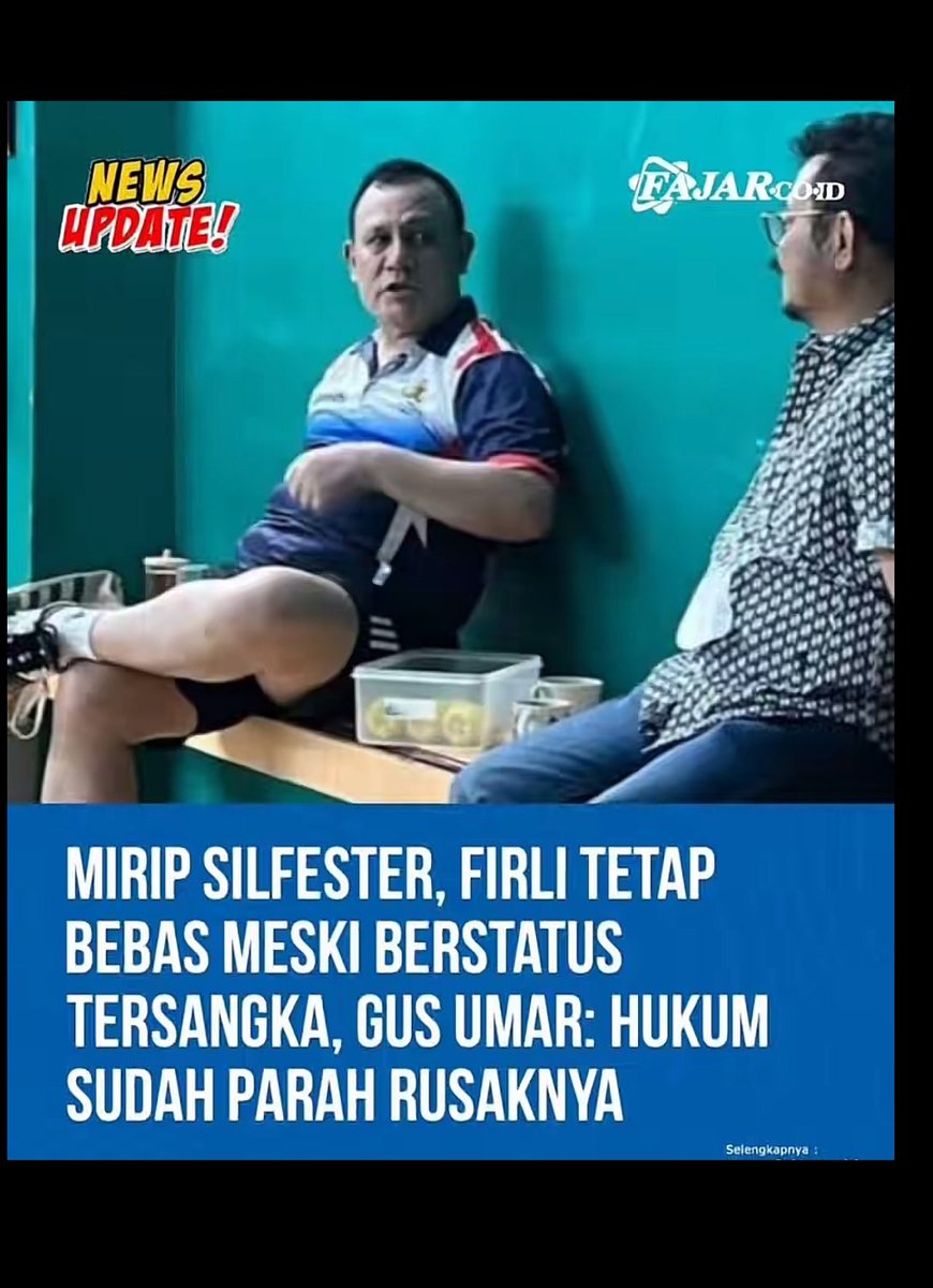 Bagai mana ngak bebas berkeliaran dia di tangan si Firli punya kartu As seluruh pejabat yg maling ,kalau dia buka guncang negri ini🤣🤣🤣🤣