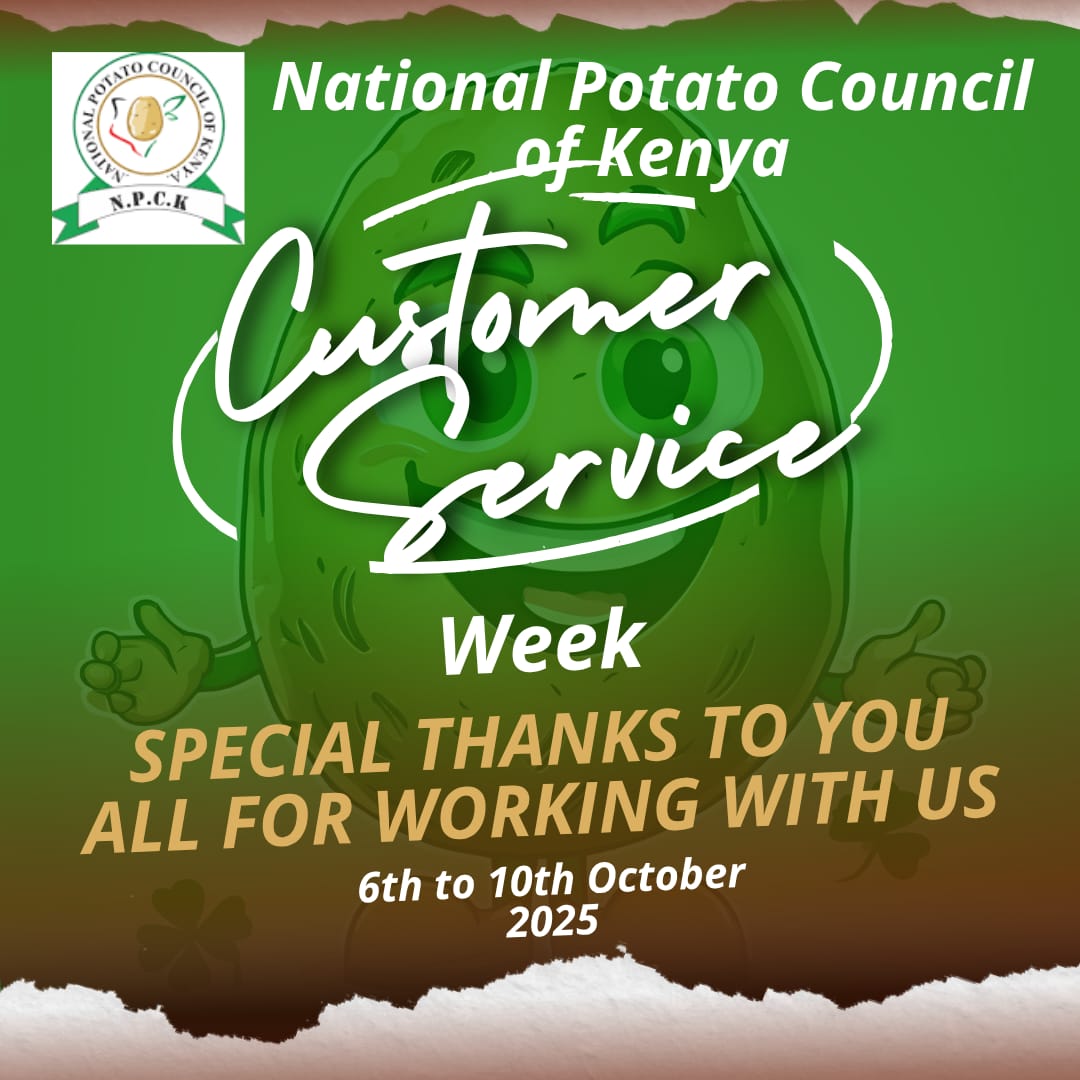npckkenya's tweet photo. This #CustomerServiceWeek, we celebrate YOU โ our partners, farmers & stakeholders. Your trust keeps us growing! ๐ #NPCK #CustomerFirst #fypใทใviral https://t.co/pqPeWHkx5P