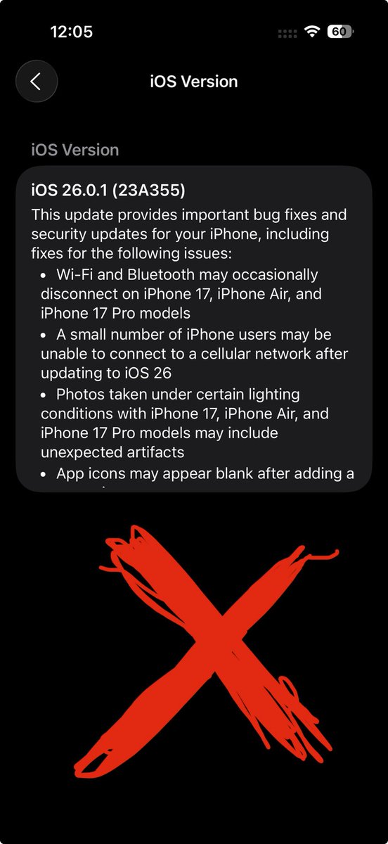 kanglu's tweet image. Just upgraded to #iOS2601 and noticed that the about screen doesn’t even follow the responsive UI paradigm properly. Does @Apple have QA any more? You use to have higher standards.