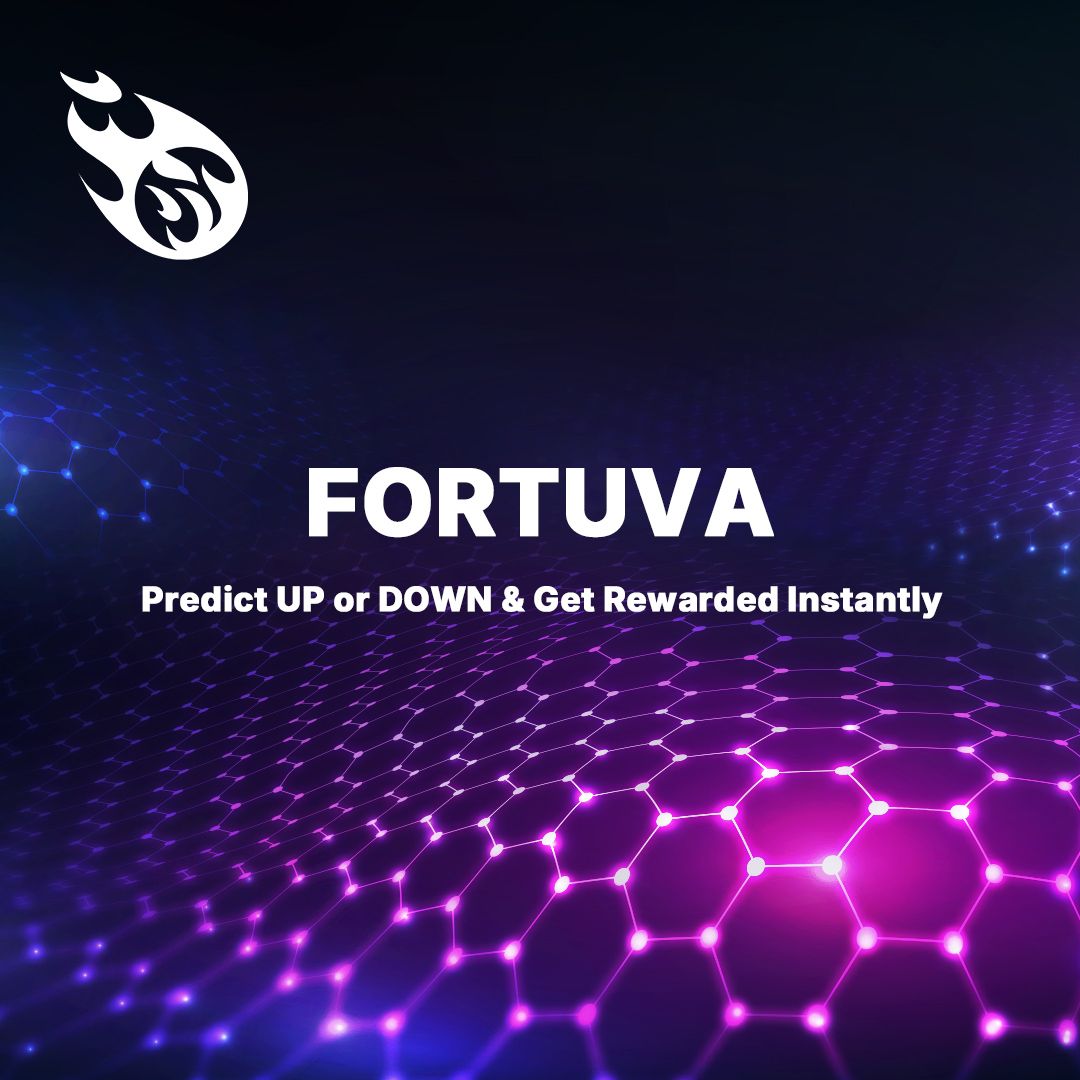 MetaFortuva's tweet image. Fortuva isn’t just about guessing up or down. It’s about making every decision count. Built on Solana, we combine speed, transparency, and real crypto rewards in one sleek platform. 

No delays. No hidden odds. Just you, your instincts, and the blockchain.

Start predicting 👉…