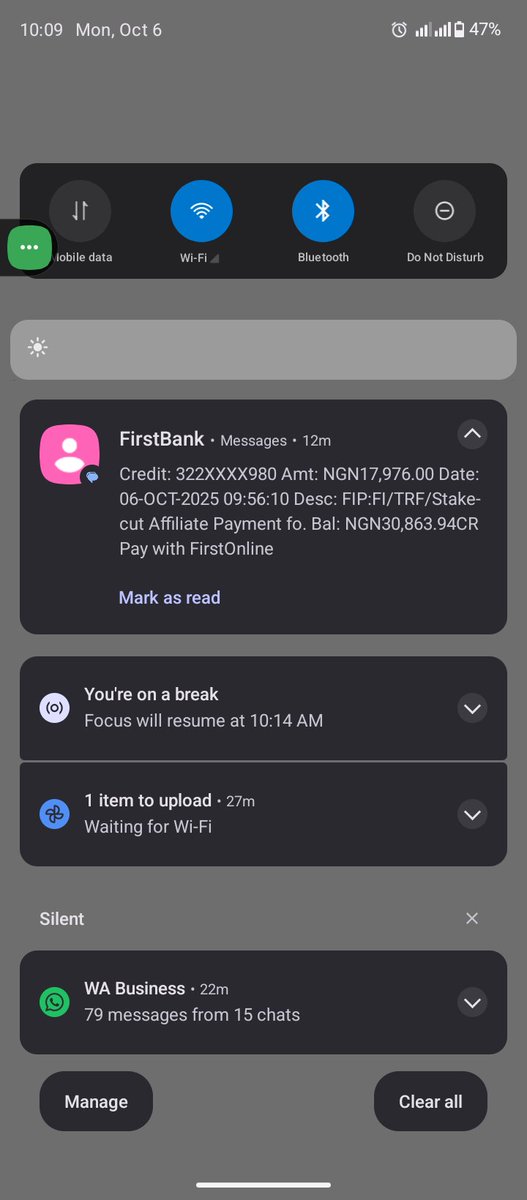 Digitaliva1's tweet photo. No matter how small let's celebrate my affiliate wins gurl , your gurl just got credited 17k , this was my monthly salary last year oo https://t.co/jlitXxYJ33