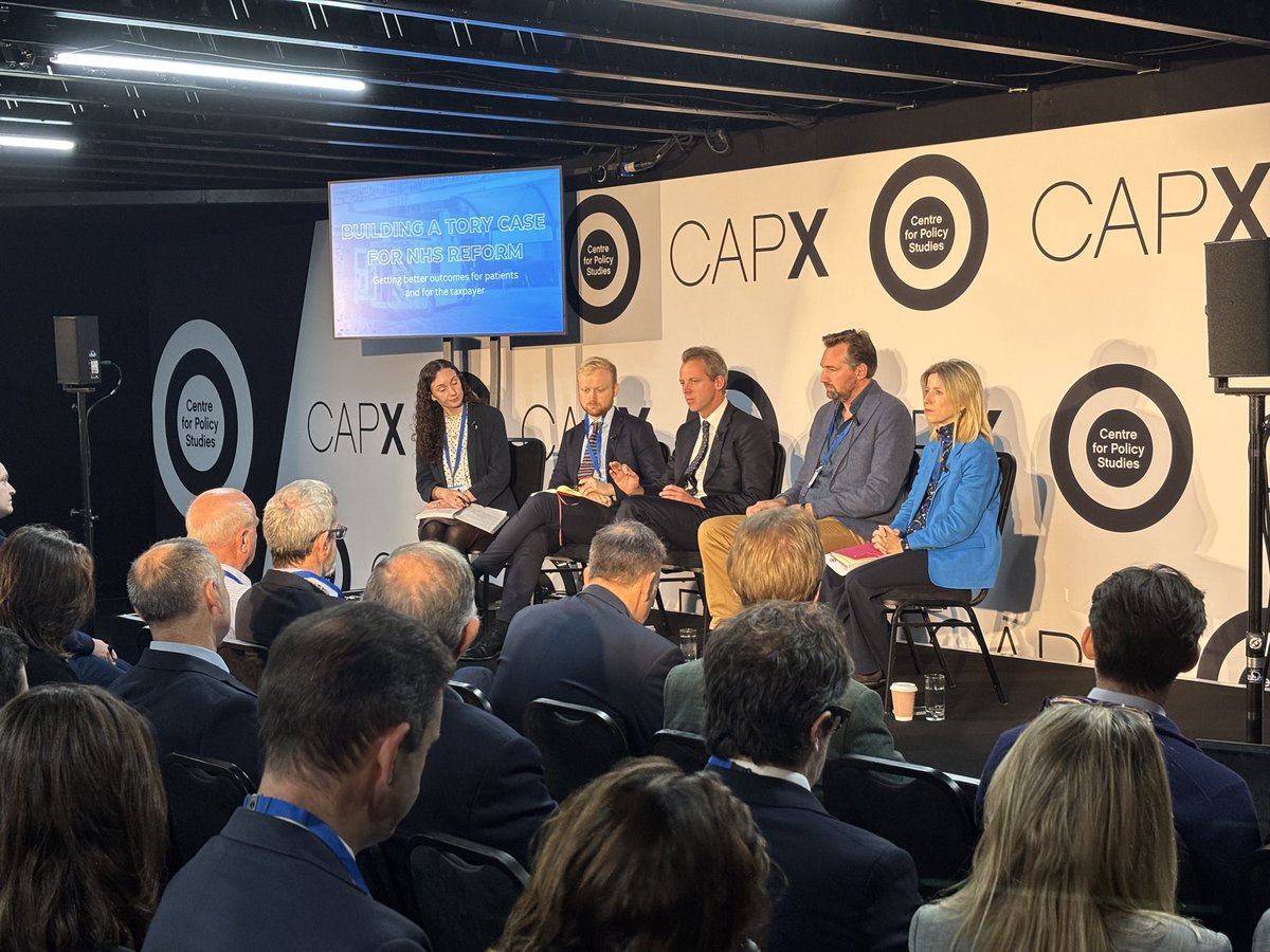 mod_matt_dix's tweet image. First fringe of day 2 at #CPC25 is all about healthcare reform. 

@CapX @CPSThinkTank