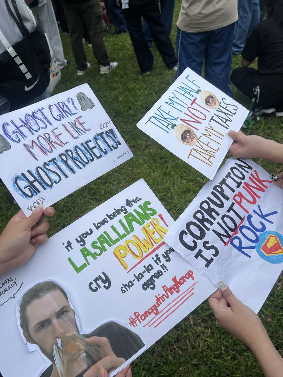 NOBODYSSOLDlER's tweet image. [ not botzier related ] hozier-themed placard for university walkout 🙂‍↕️ #DLSUWalkout #KurakotManagot
