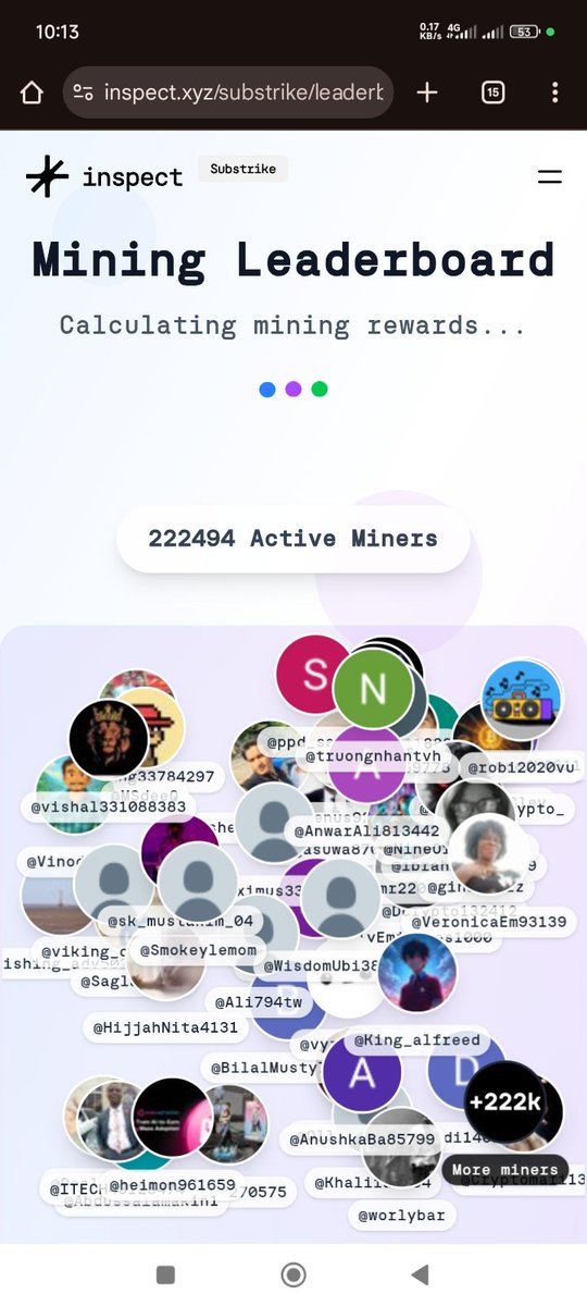 TAO have surpassed 222k Active Miner's 🔥😯

Are you mining $TAO by <a href="/inspectxyz/">Inspect</a>?
Don't miss... 

Mining rewards are being calculated.
<a href="/inspectxyz/">Inspect</a>  $TAO