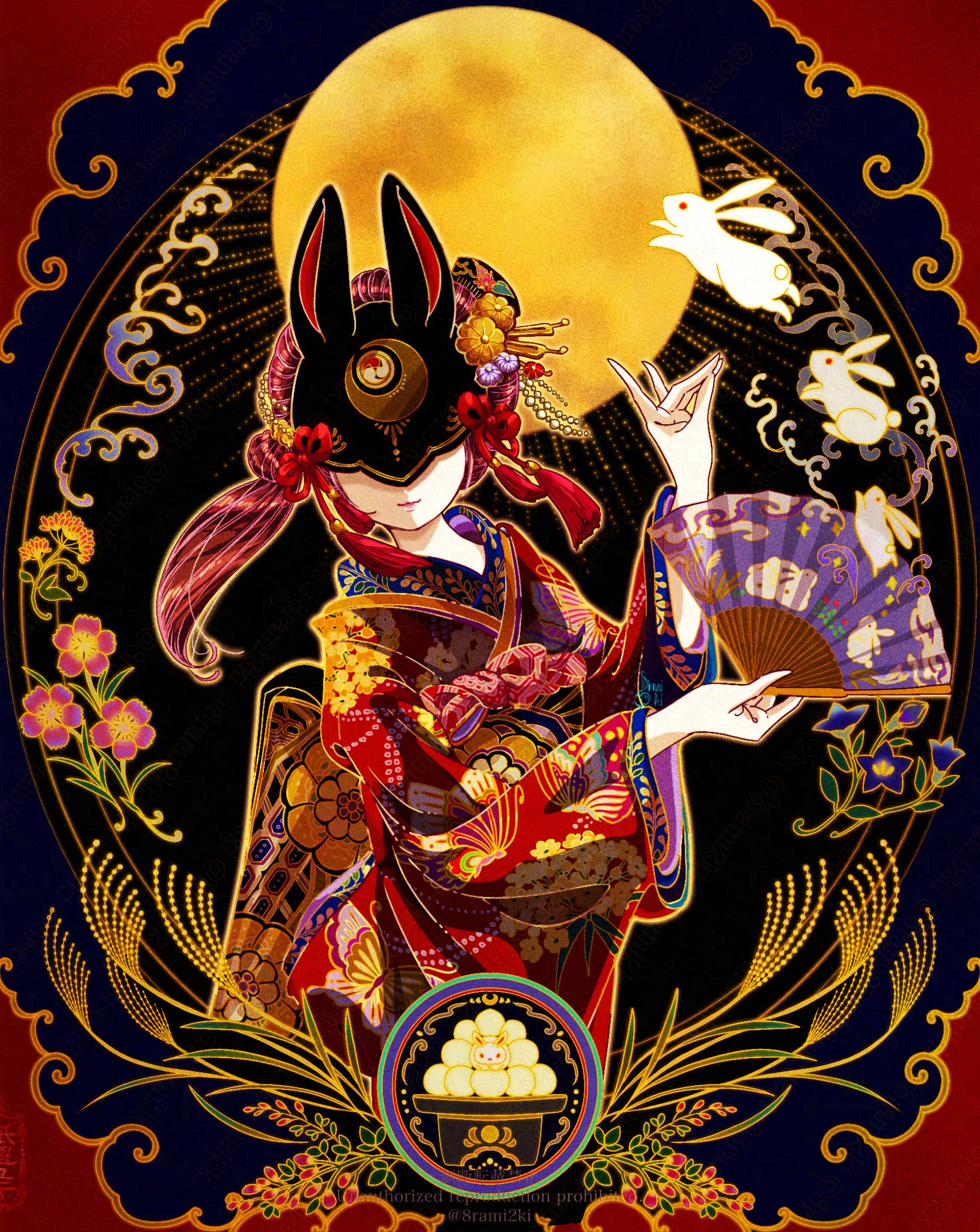 RAKUMIDOU 雪花絵3点セット RAKUMIDOU 雪花絵3点セット