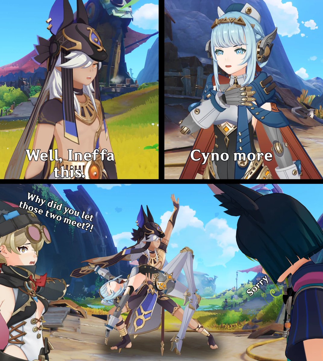 Ineffable Beauty

©️ u/Chronoz0

#Genshinlmpact #Genshin #GenshinMemes