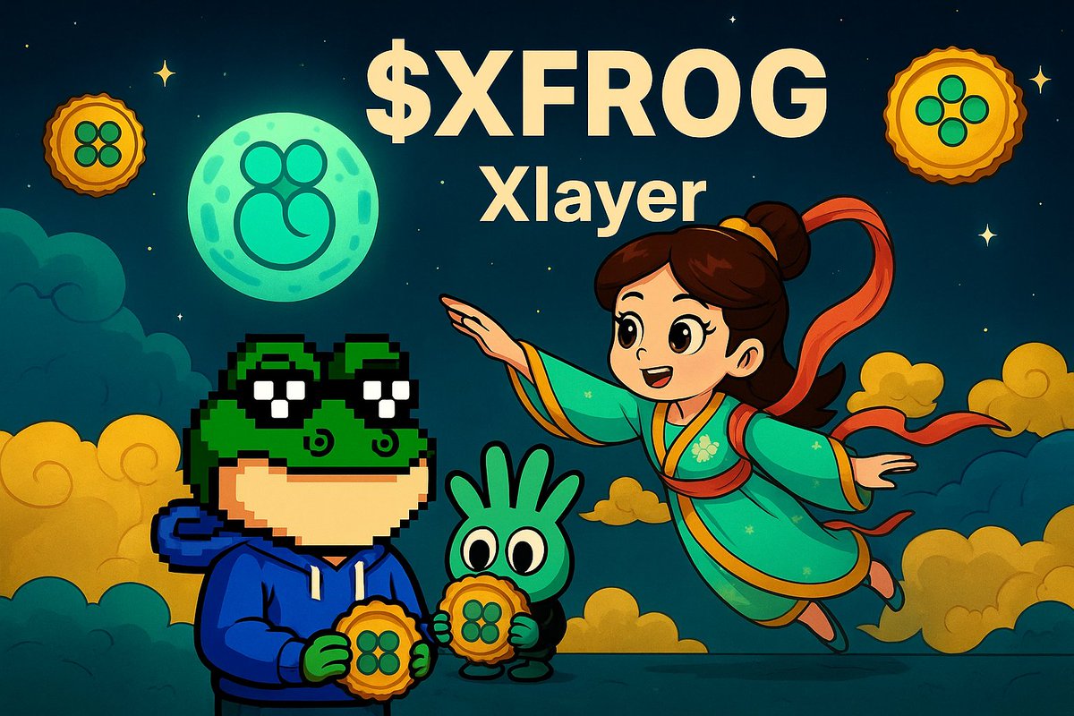 🌕 Happy Mid-Autumn Festival!
As the moon shines full, may our community grow stronger and our frogs croak louder 🐸💚
Wishing all $XFROG holders joy, unity, and endless blessings under the same bright moon ✨

#XFROG #XLayer #OKX #MidAutumnFestival #MemeCoin #DeFi #FrogArmy