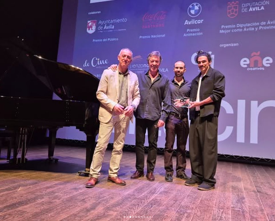 ¡'El tiempo airado' triunfa en el 14º AVILACINE - Festival Nacional de Cortometrajes Ciudad de Ávila! 🌟🏆🌟 El #cortometraje de Manu Vera se lleva a casa el Premio al Mejor Cortometraje de Ávila y Provincia 🎥❤️. ¡Enhorabuena!

Aquí más info 👇😉
acortar.link/eZRCNL