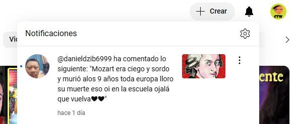 CTopWilliam's tweet photo. Creo que este es el mejor comentario que he recibido en en canal. https://t.co/wlYgGkIx0b