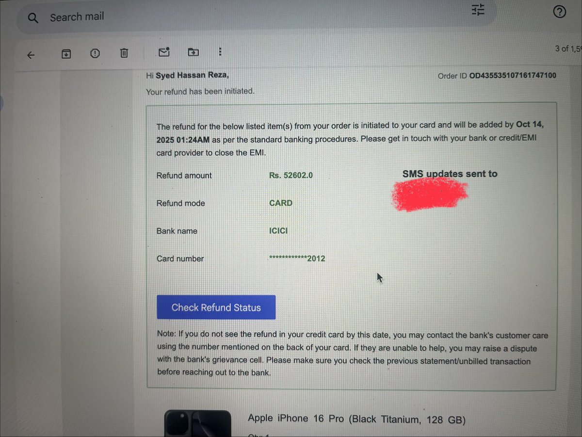 Syed_reza110's tweet photo. @Flipkart You promised to resolve my issue but ended up cancelling my order without consent after 13-14 days. Is this how you treat loyal Black members? @_Kalyan_K @jagograhakjago @Walmart @X @cpaindia_org_in @SrBachchan 
#FlipkartScam #ConsumerRights #bigbilliondays2025 https://t.co/RzjYGzbNSW
