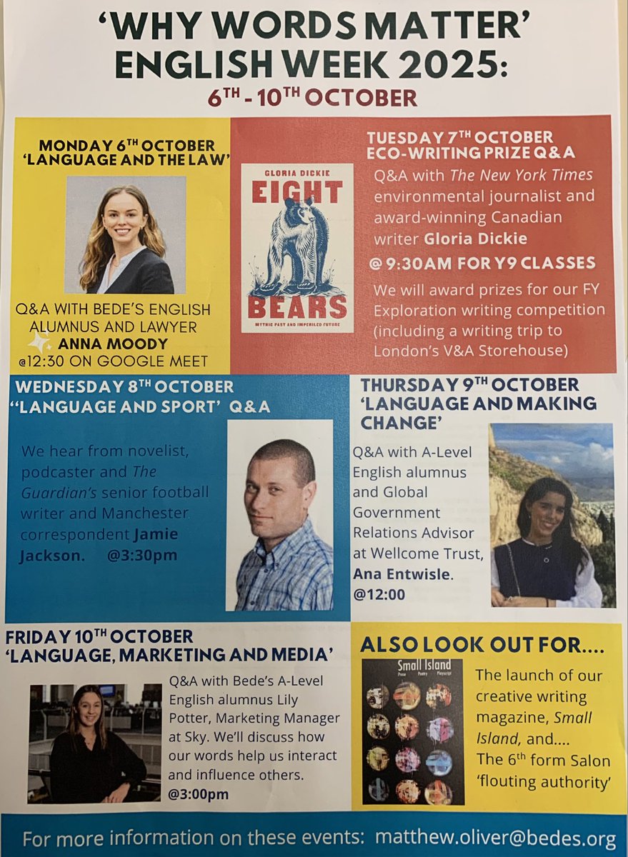 Bede's Languages Faculty tweet media