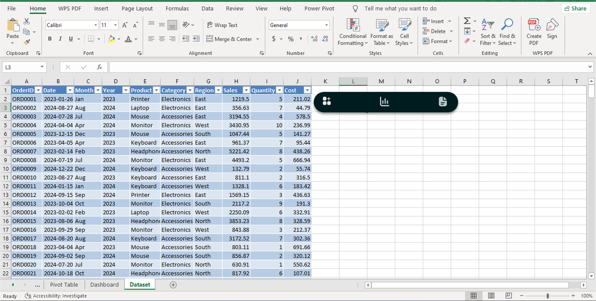 NuelObiemezie's tweet image. Built this interactive Excel dashboard from a guided class by @ObohX and learnt exciting concepts like: 

• Dynamic text via named cell refs  
• Custom number format (K/M)  
• Clean slicer styling (gradient match)  
• Modern design

Thank you @ObohX

#ExcelDashboard