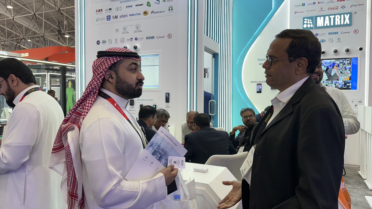 Matrix_Comsec's tweet image. At #IntersecKSA 2025, we explored face + biometric in one, Palm Vein, cloud in Saudi &amp;amp; smarter dashboards. Future of security is human-centric! 

 matrixcomsec.com/lp/argo-face30…

#MatrixComsec #AccessControl #TimeAttendance #VideoSurveillance