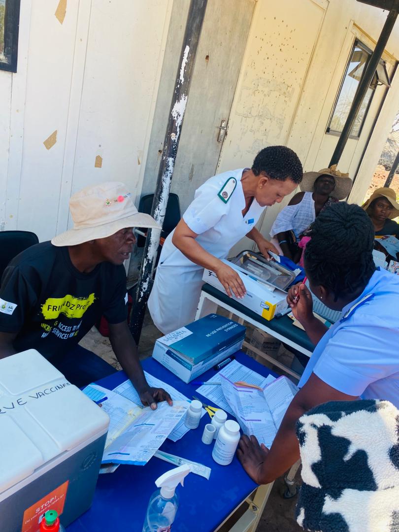 hwangetown's tweet image. Hwange Local Board’s Empumalanga Clinic has joined healthcare institutions across the country in a week-long Measles-Rubella vaccination and Vitamin A supplementation campaign — a national effort to strengthen children’s immunity and promote better health #Healthcare @MoHCCZim