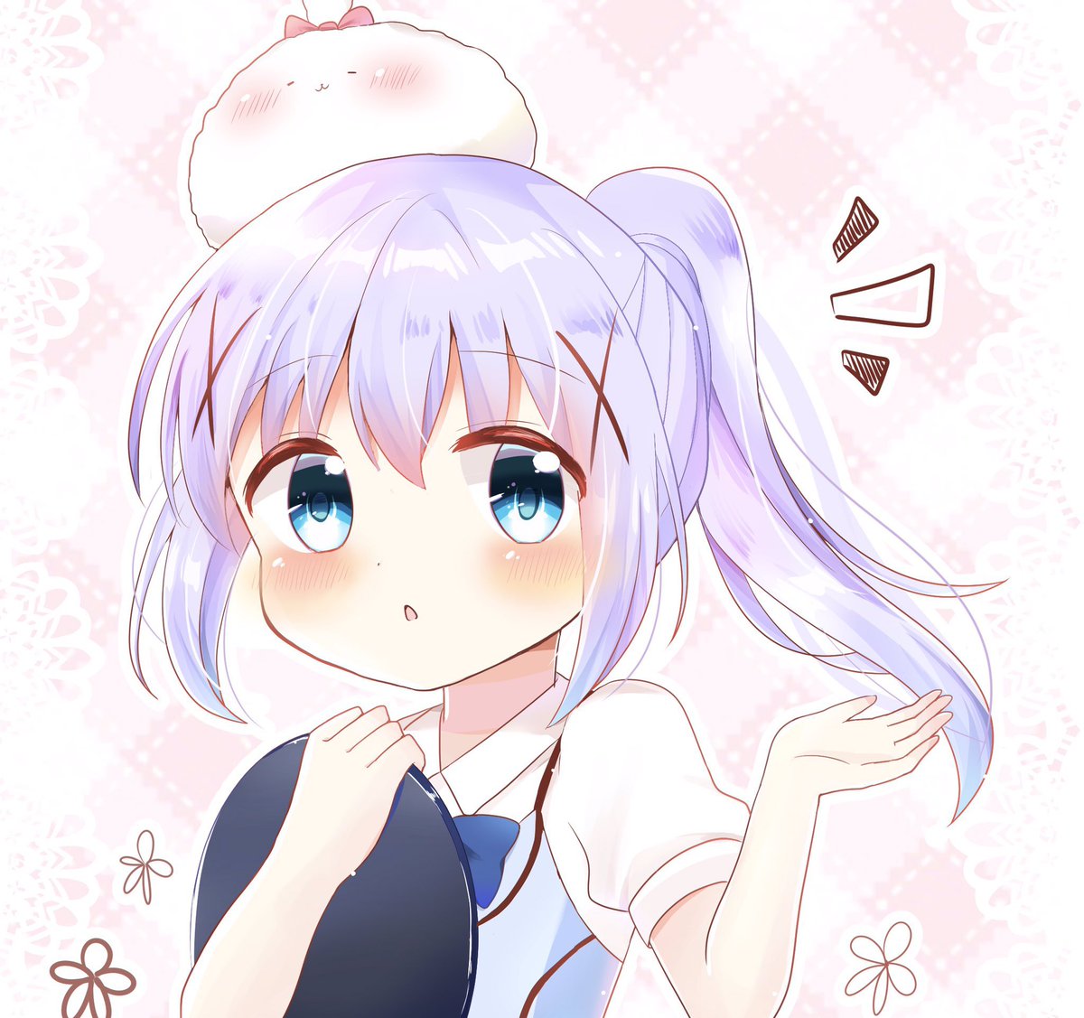 昔のごちうさ絵再掲🐰🌝✨
 #gochiusa