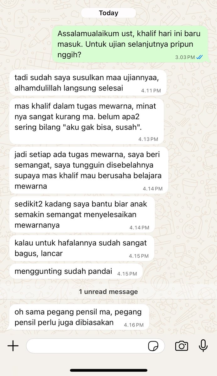 TYTNSNI's tweet photo. Pegang crayon bentar udah bilang capek capek 🫠 tidak pernah membayangkan, peernya bukan ngajarin surat dan doa2 tapi menggambar 😭😭 https://t.co/GxRawXW3R4